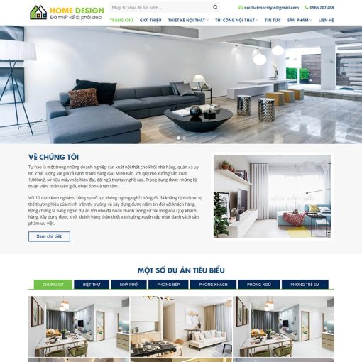 Thiết kế web nội thất mới nhất Noithat18-510x510